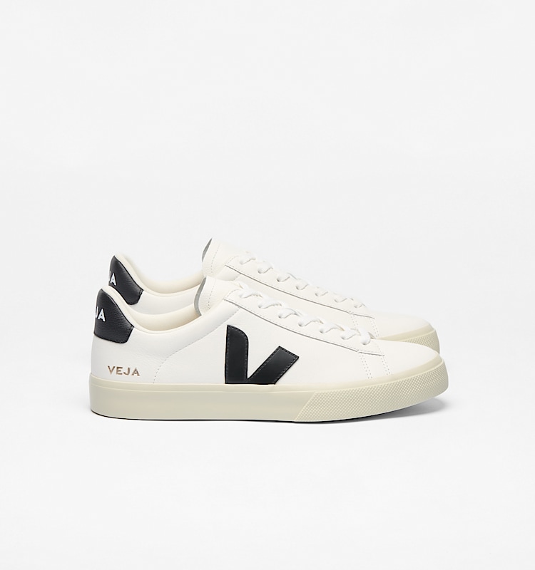 veja baskets campo cuir blanc cp0501537 Lateral view