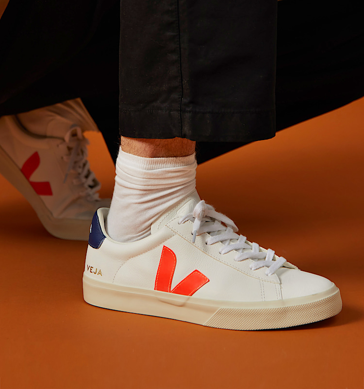 veja baskets campo cuir blanc cp0502195