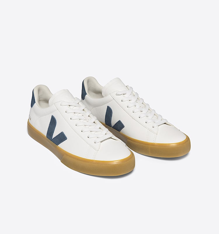 veja baskets campo cuir blanc cp0503318 Top view
