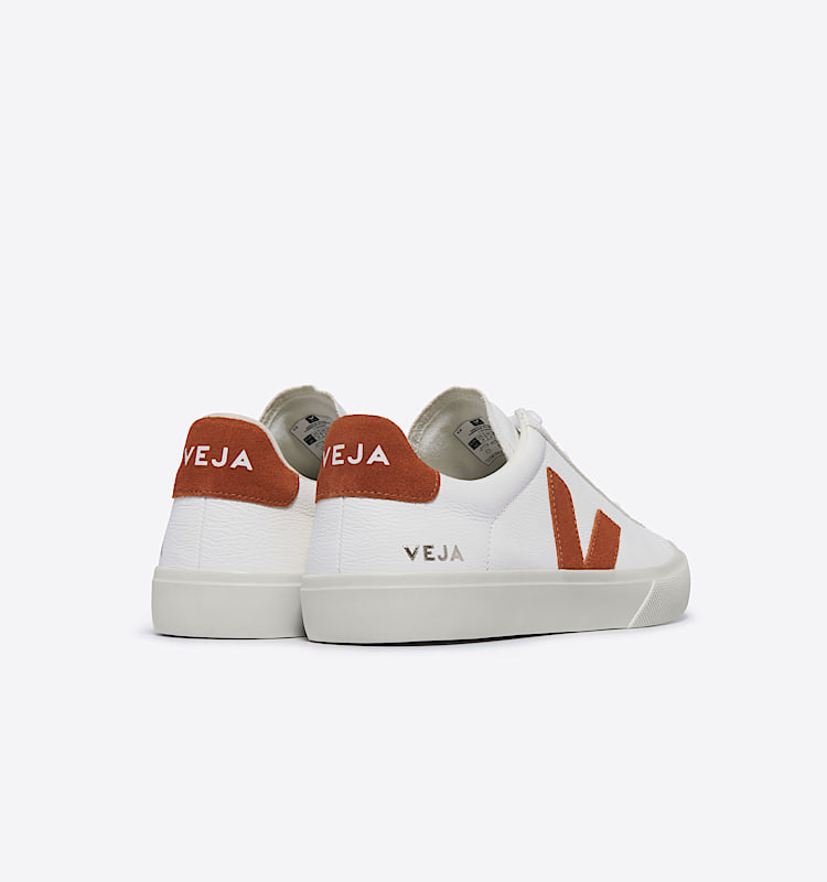 veja baskets campo cuir blanc cp0503492 Back view