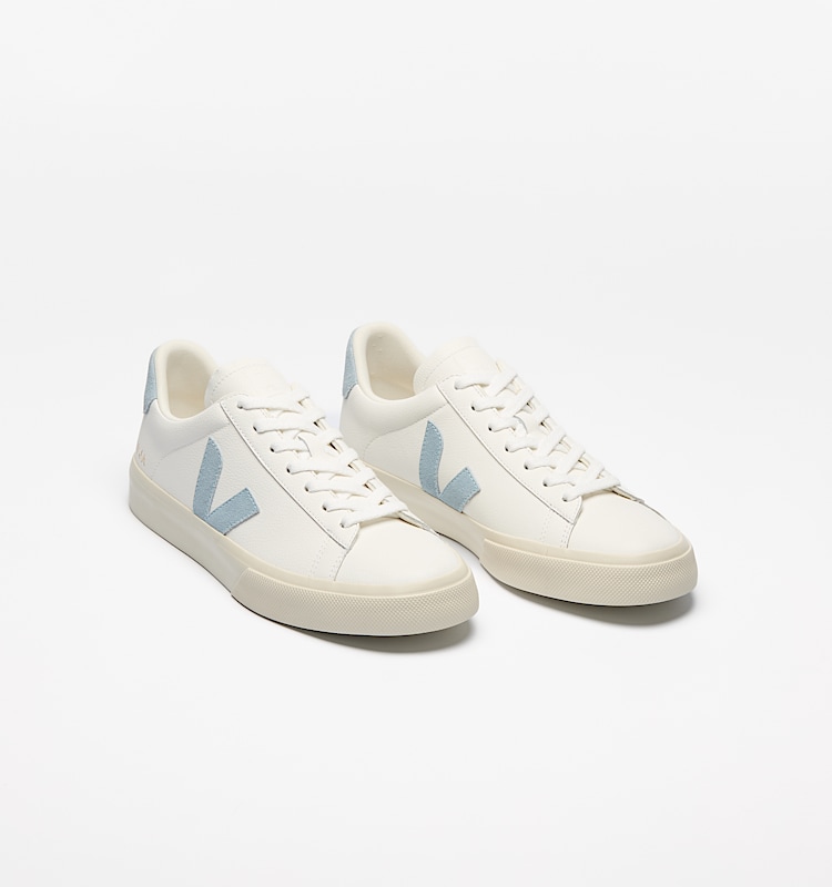 veja baskets campo cuir blanc cp0520784 Top view