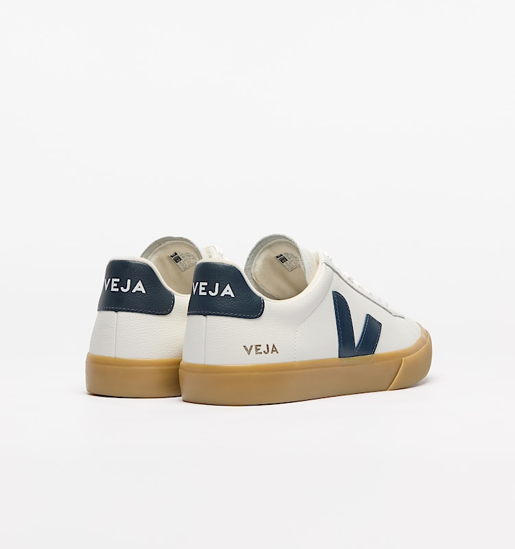 veja baskets campo cuir blanc cp0520789 Back view