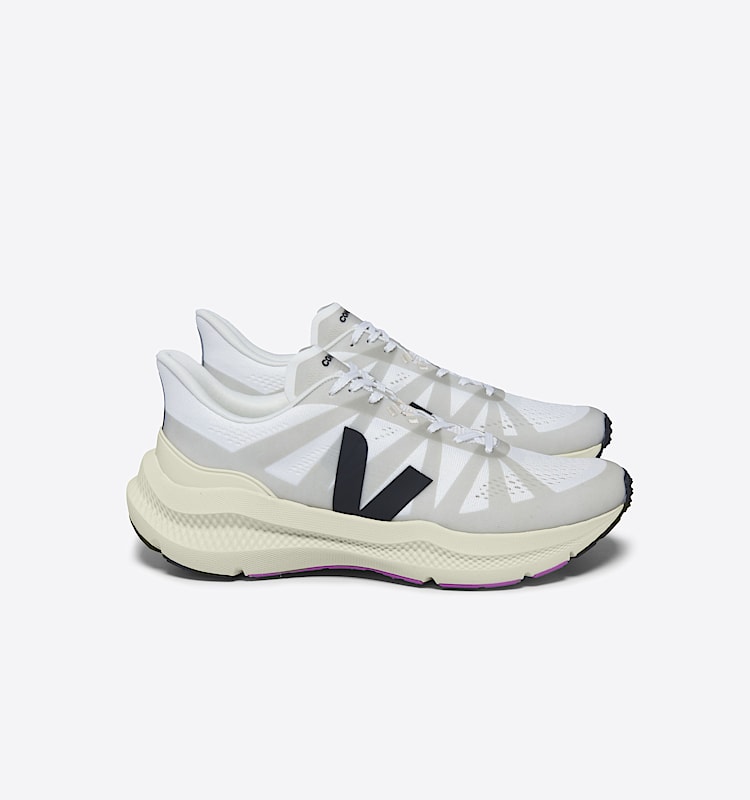 veja baskets condor-3 recycl&eacute; blanc cc2803578 Lateral view