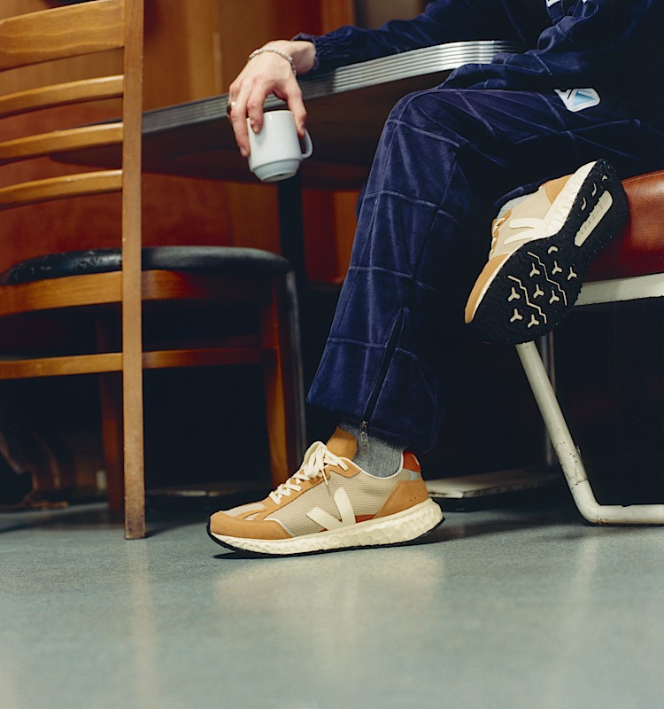 veja baskets condor-royale recycl&eacute; marron co1820466