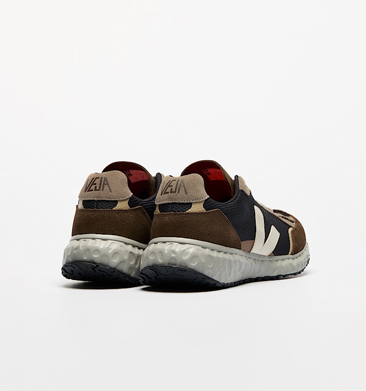 veja baskets condor-royale recycl&eacute; noir co1820467 Back view