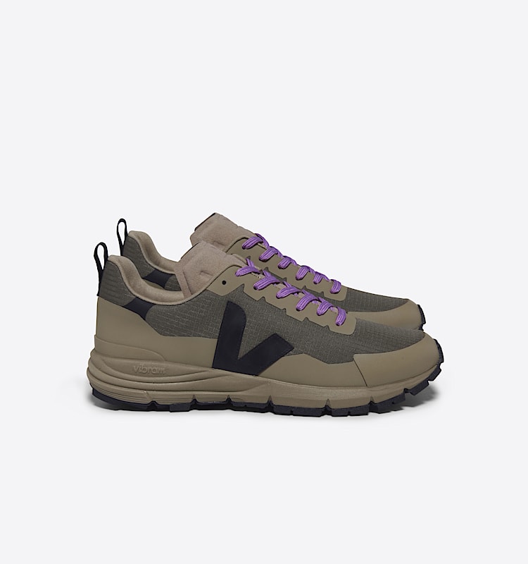 veja baskets dekkan-rp ripstop noir dr1903554 Lateral view