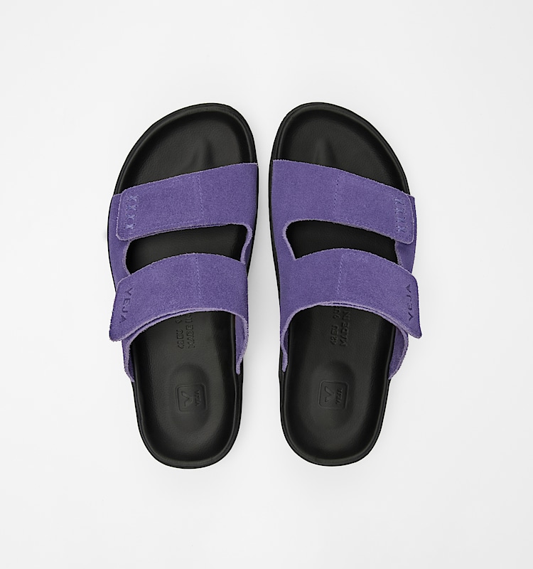 veja baskets etna su&egrave;de violet sa3220677 Top view