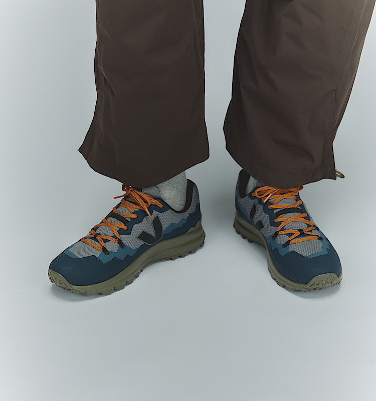 veja baskets fitz-roy-light recycl&eacute; gris ft1820585