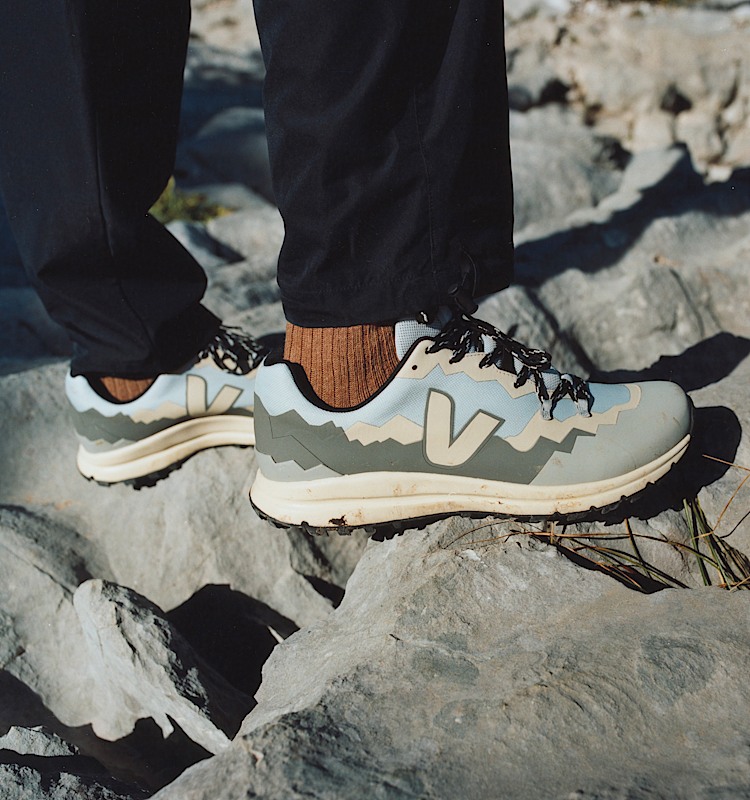 veja baskets fitz-roy-light recycl&eacute; gris ft2303774