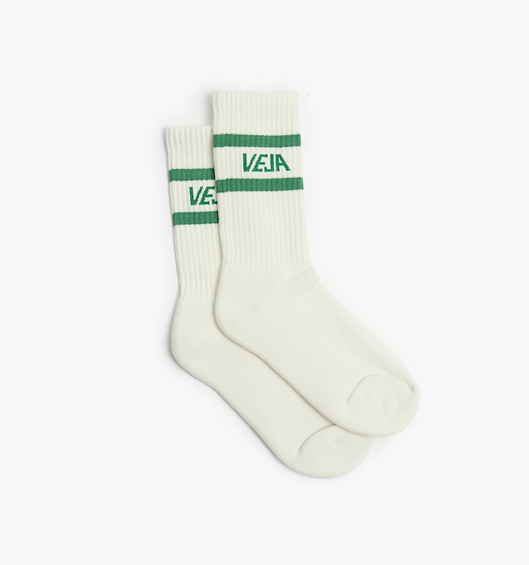 veja baskets iconic-socks blanc ic3521048 Lateral view