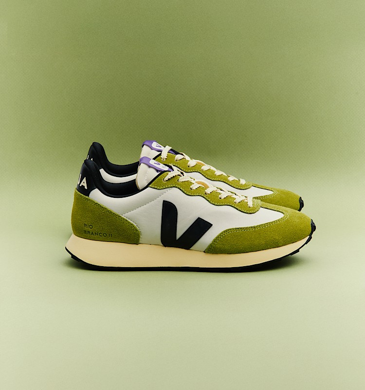 veja baskets rio-branco-ii recycl&eacute; vert ro3420853