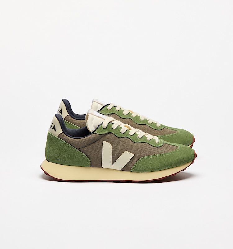 veja baskets rio-branco-ii ripstop vert ro1920755 Lateral view