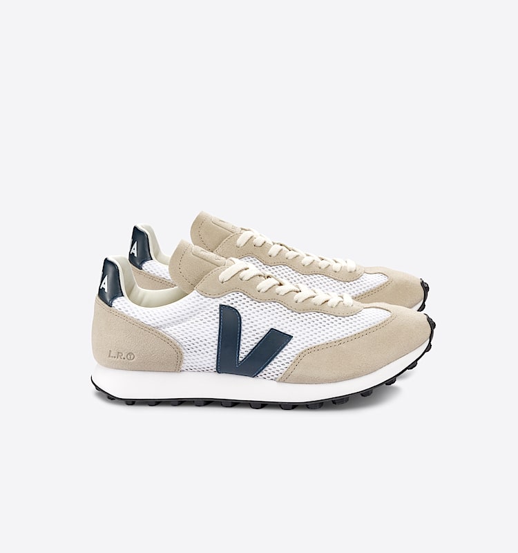 veja baskets rio-branco-light recycl&eacute; beige rl2203180 Lateral view