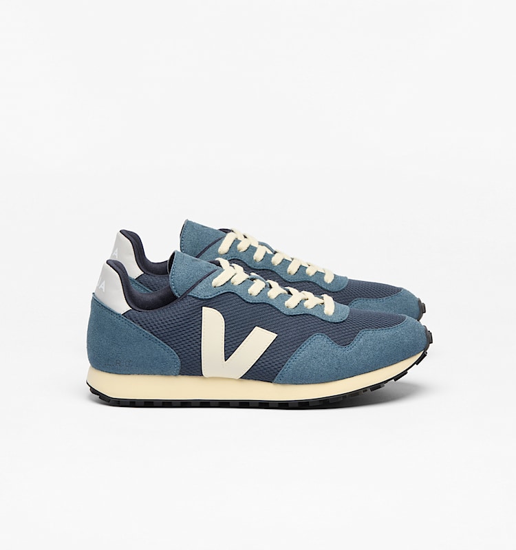 veja baskets sdu-rec recycl&eacute; bleu rr1803170 Lateral view
