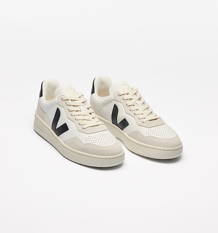 veja baskets v-90 cuir blanc vd2021061 Top view