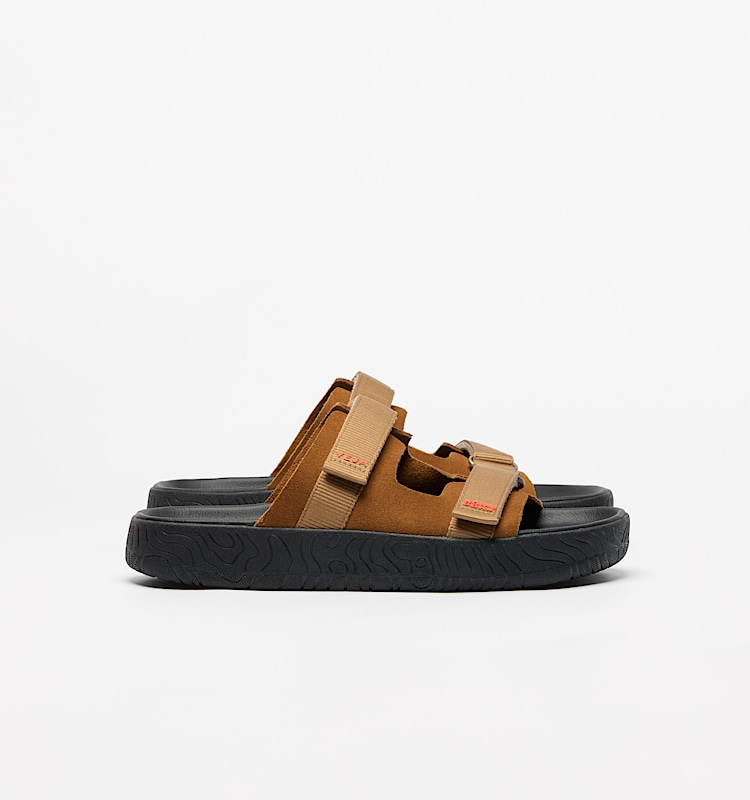 veja baskets veja-x-homecore-arpoador su&egrave;de marron ho3220934 Lateral view