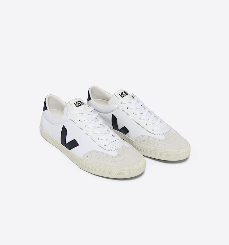 veja baskets volley coton-biologique blanc vo0103524 Top view