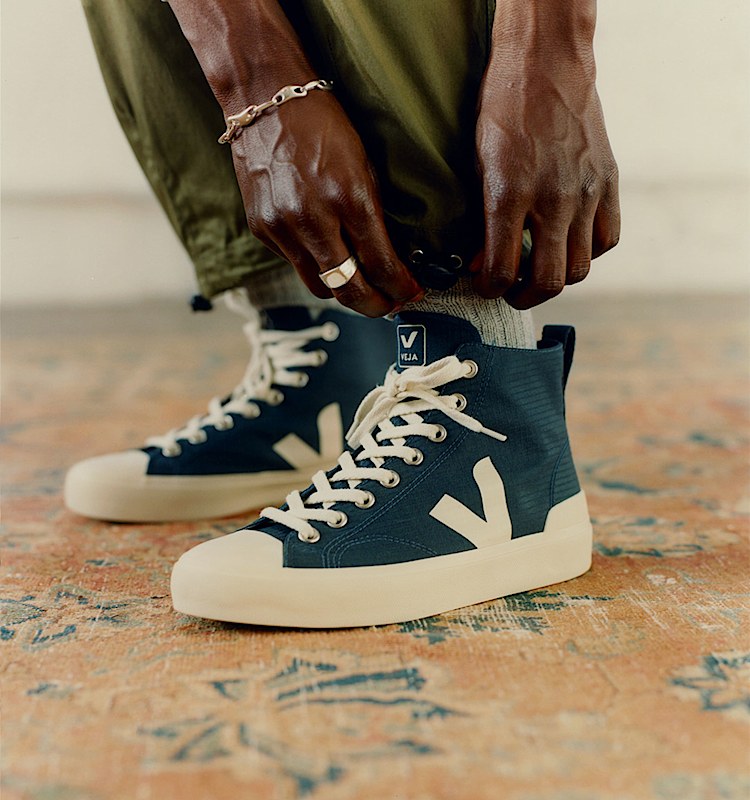 veja baskets wata-ii ripstop bleu pa1903196