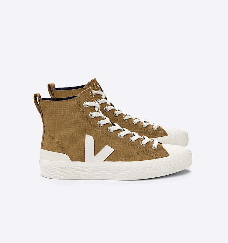 veja baskets wata-ii ripstop marron pa1903192 Lateral view