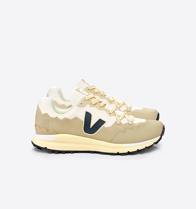 veja sneakers fitz-roy recycl&eacute; beige fr2303234 Lateral view