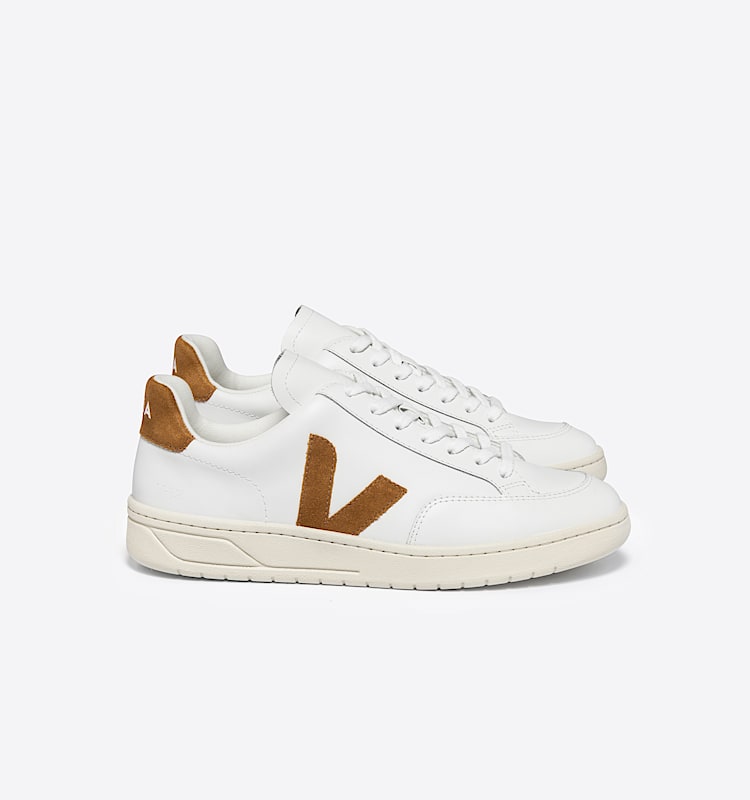 veja v-12 cuir blanc xd0202322